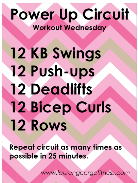 Workout Wednesday - Power Up Circuit