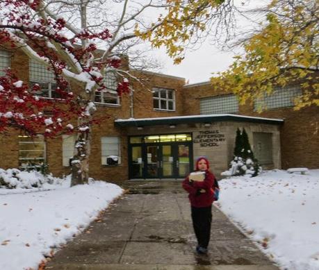 AUTHOR VISIT AT THOMAS JEFFERSON ELEMENTARY SCHOOL, Eastlake, Ohio