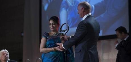 BWCCI founder Selima Ahmad received the Oslo Business for Peace Award earlier this year.