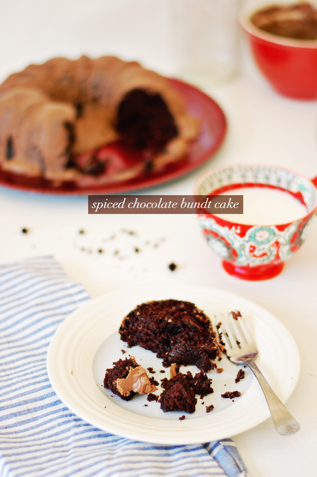 Spiced Chocolate Bundt Cake