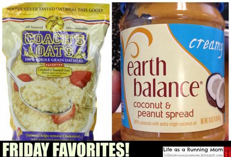 Friday Favorites: Oats & Peanut Butter