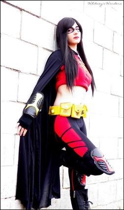 Sparky Cosplay as Female Red Robin (Photo by Whitney's Wonders)