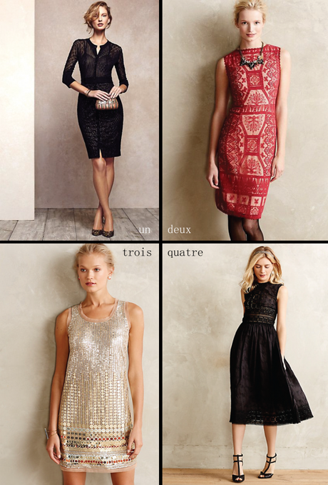 Anthropologie holiday dresses 