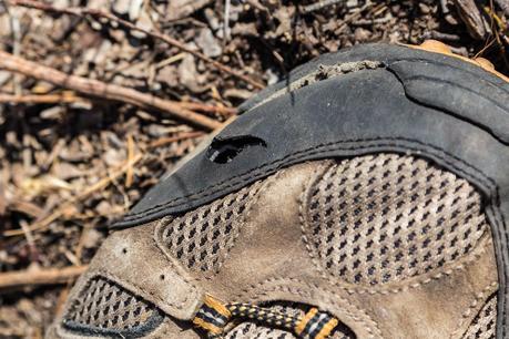 hole in merrell moab ventilator boot