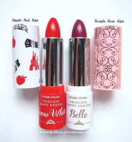 Etude House Princess Happy Ending Lipsticks 1