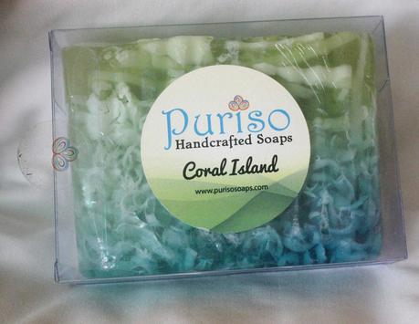 Puriso Handcrafted Soaps Coral Island Soap review