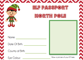 Image: An Elf Travel Passport
