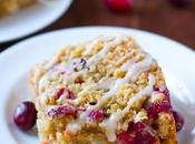 Spiced Pear Cranberry Coffee Cake