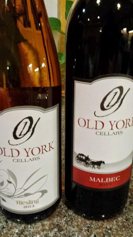 Old York Cellars #VirtualVines - Dry Riesling & Malbec