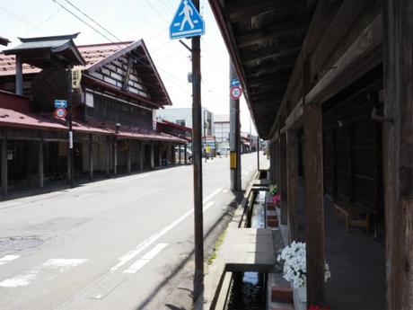 P6210033 黒石の日本の道百選，こみせ通り / Kuroishi, traditional arcade streets