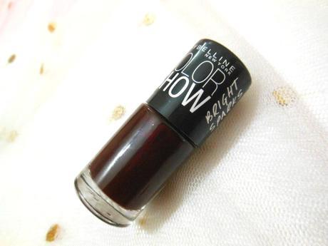 Maybelline Color Show Bright Sparks (702) Molten Maroon | Day 2