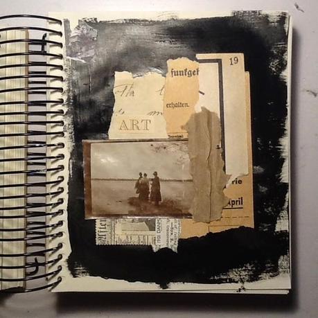 Collage work and a feature