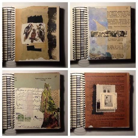 Collage work and a feature