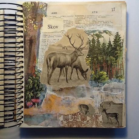 Collage work and a feature