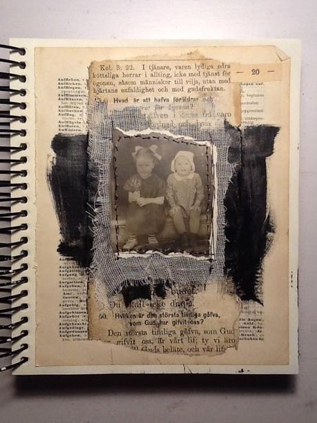 Collage work and a feature