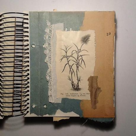 Collage work and a feature