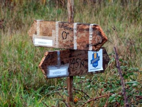 Puynormand’s point 45°N 0°: where the Greenwich meridian and the 45th parallel north intersect