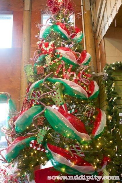 Chevron Christmas Tree