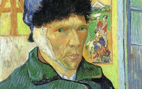 False Impression ~ Van Gogh's bandaged ear.. : Self-portrait to ..... Selfie