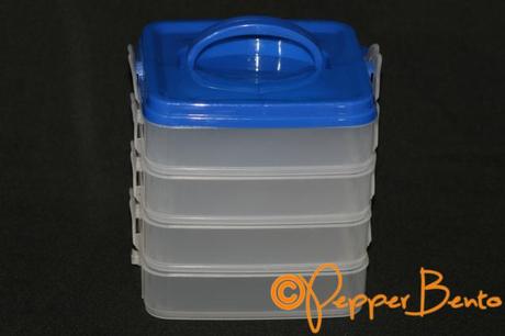 Keep Fresh 4 Tier Clip-Lock Lunch Box