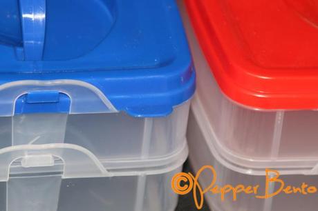 Keep Fresh 2 Tier Clip-Lock Lunch Box Tab