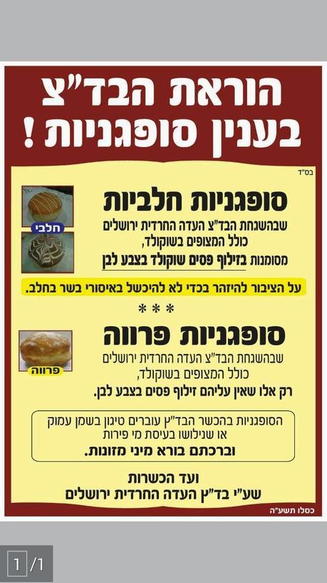 the Eida donut (sufganiya) guide