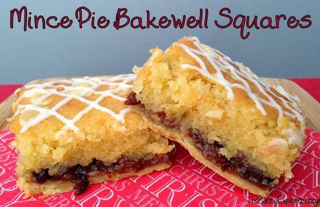 Mince Pie Bakewell Squares