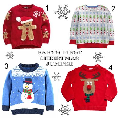 Festive baby jumpers