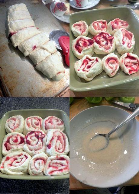 Cranberry orange rolls-collage04