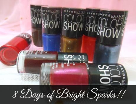 Maybelline Color Show Bright Sparks (704) Glowing Wine | Day 4