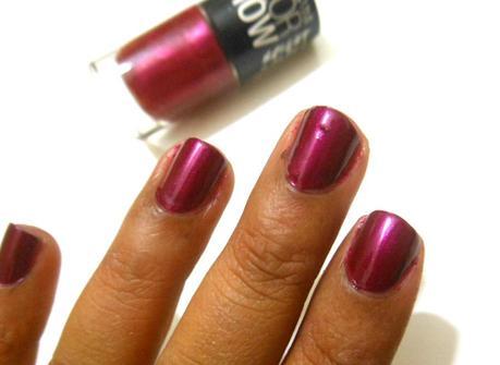 Maybelline Color Show Bright Sparks (704) Glowing Wine | Day 4