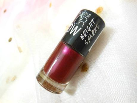 Maybelline Color Show Bright Sparks (704) Glowing Wine | Day 4