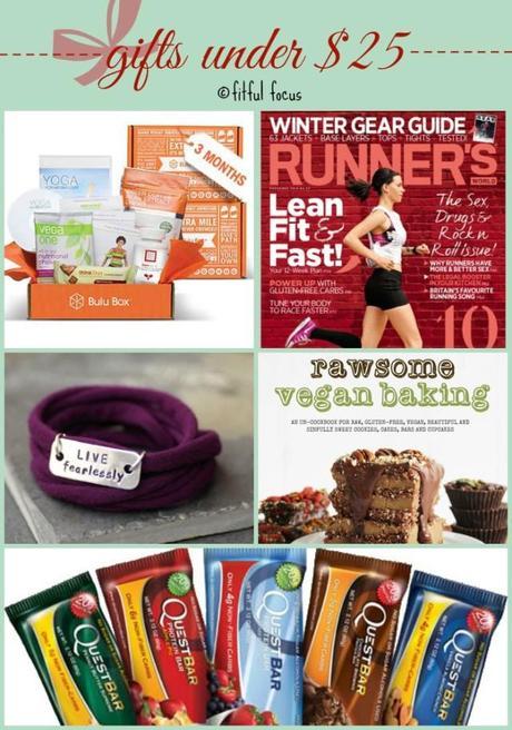 Healthy Holiday Gifts for under $25 via Fitful Focus #holidayshopping #giftguide #healthy