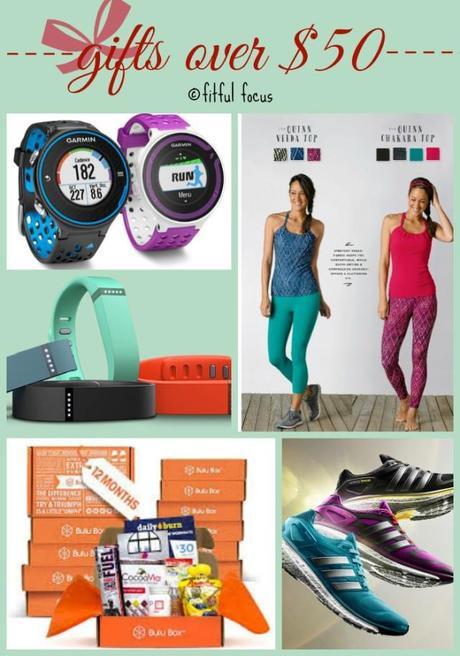Healthy Holiday Gifts for over $50 via Fitful Focus #holidayshopping #giftguide #healthy