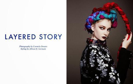 FGR EXCLUSIVE | LYDIA HUNT IN “LAYERED STORY”