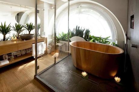 A Wood Tub, Walls With Patina, A Leopard Nursery, and More!