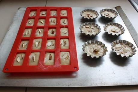 Financiers in baking pans