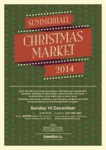 Summerhall Edinburgh Christmas market