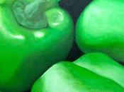 Painting Green Peppers
