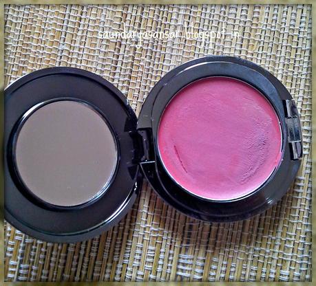 FACES Glam On Creme Blush- Pinked Mauve...Review & swatch