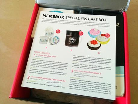 Memebox - CAFEBOX Unboxing