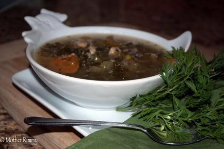 Chicken, Kale and Quinoa Soup