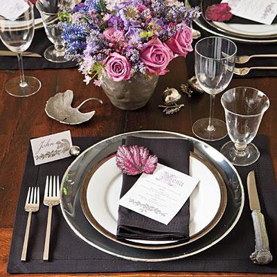 Thanksgiving Table Setting Ideas