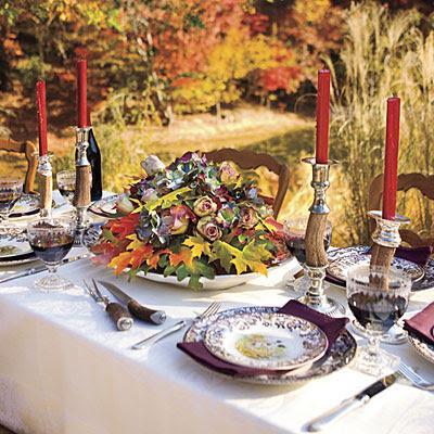 Thanksgiving Table Setting Ideas