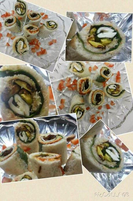 Sushi Sandwiches-Vegetarian and Imaginative