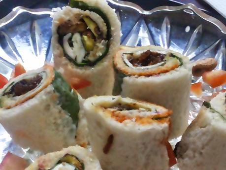 Sushi Sandwiches-Vegetarian and Imaginative
