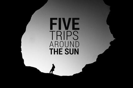 Five Trips Around the sun - banner