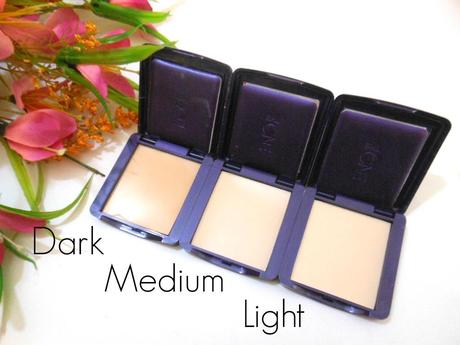 Oriflame The One Illuskin Powder : Swatches