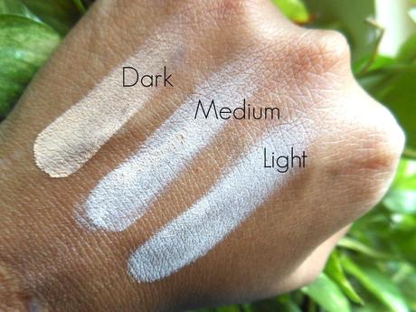 Oriflame The One Illuskin Powder : Swatches