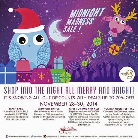 Glorietta Midnight MADNESS Sale